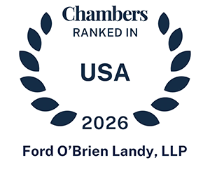 Chambers Ranked in USA 2026 | Ford O'Brien Landy, LLP