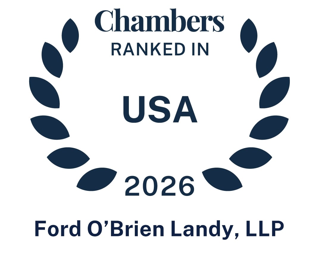 Chambers Ranked in USA 2026 | Ford O'Brien Landy, LLP