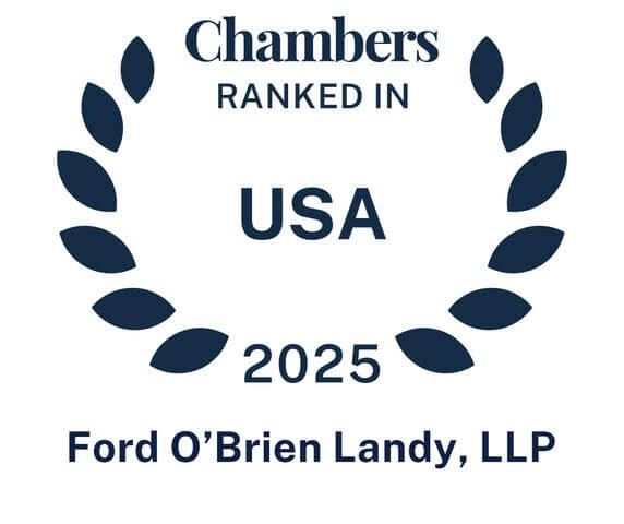Chambers ranked in USA 2025 Ford O'Brian Landy, LLP