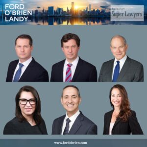 Ford O'Brien Landy attorneys named to Super Lawyers 2025