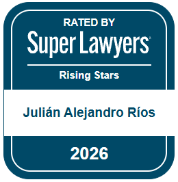 Rated by | Super Lawyers | Rising Stars | Julián Alejandro Ríos | 2026