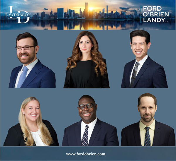 Six Ford O’Brien Landy LLP attorneys recognized in the 2026 edition of the Lawdragon 500 X